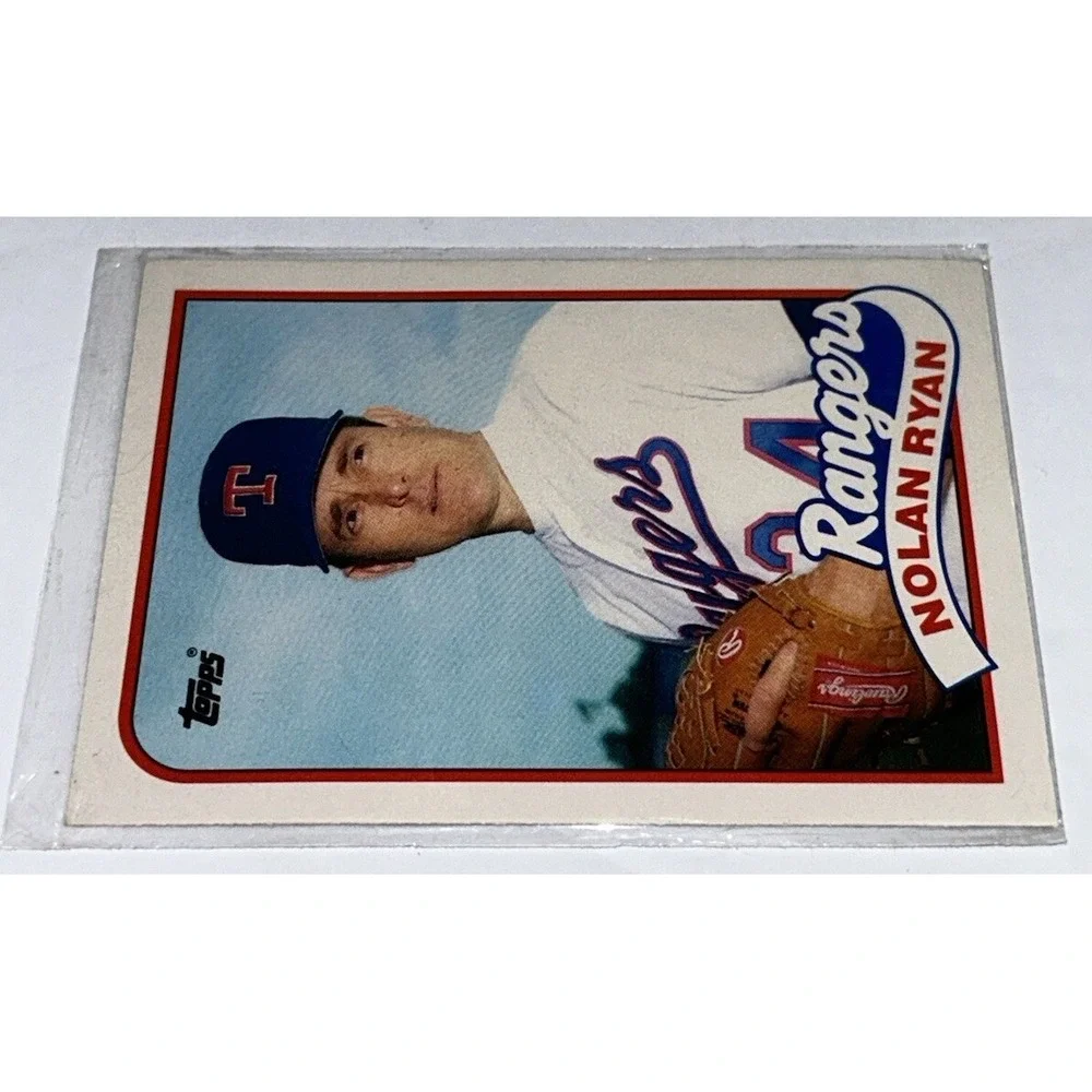 Texas Rangers‎ 1989 Topps Traded Nolan Ryan #106T Pitcher MLB